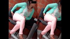 Putar nalgona menari Chawaiian