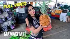 Odtwórz Carnedelmercado - (melina emiliano zapata, pan marco) - latynoska spódnica z dużym tyłkiem pieprzyła ją w jej wytatuowanym woskowym widoku kociaka