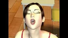 Reproduzir Bosomy hentai slattern aceita gozada quente