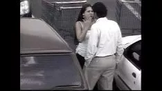 تشغيل الجنس في منطقة وقوف السيارات المتكرر بينك دوم بيدرو