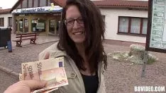 Play Bosomy high german floozy gets fucked for money