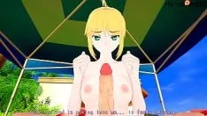 تشغيل الجنس اللطيف مع saber artoria pendragon مصير الذهاب هنتاي غير خاضعة للرقابة