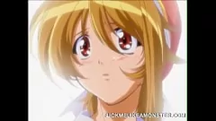 تشغيل كبير titted anime teen يحصل على اللعنة المتشددين