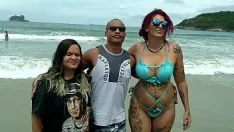 Abspielen Ich machte jedem einen Aplait und ging sofort zum Tietar. Melissa Devassa - Paty bunt - volles Cousin-Paar